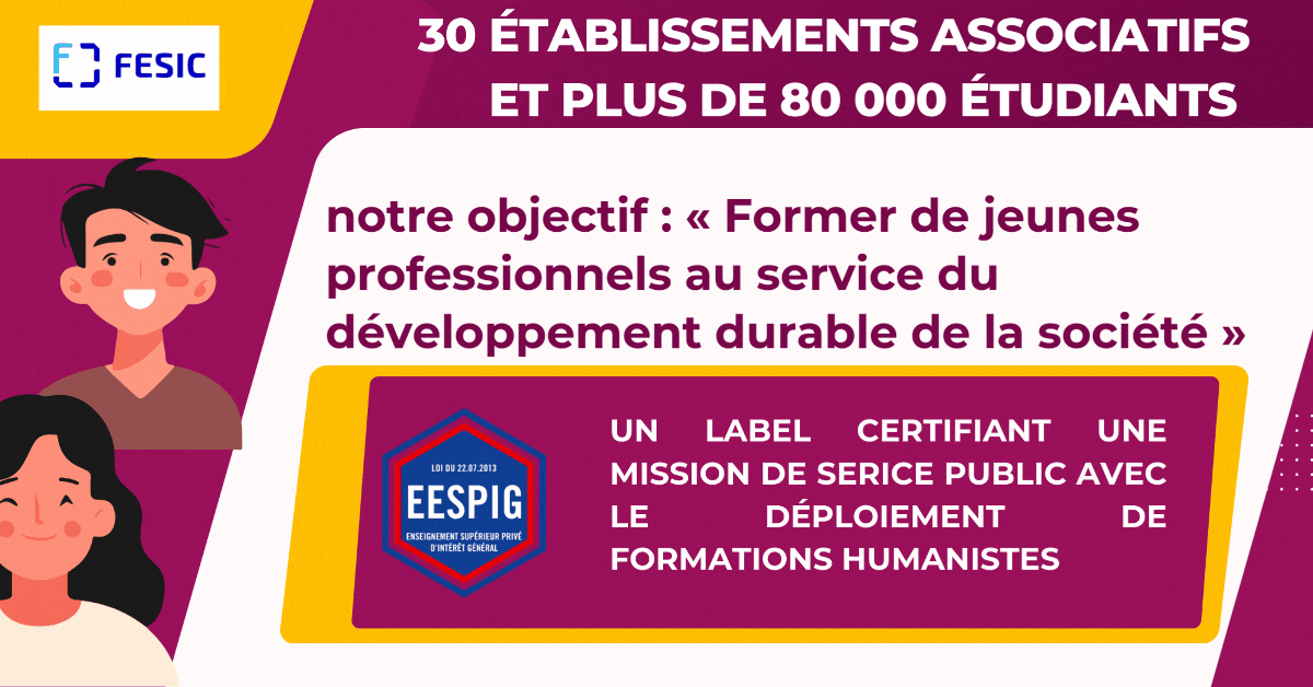 Focus sur les formations avec la qualification EESPIG